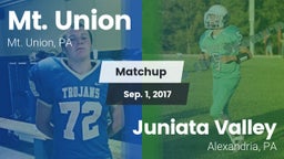 Matchup: Mt. Union vs. Juniata Valley  2017