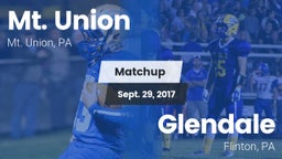 Matchup: Mt. Union vs. Glendale  2017