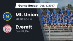 Recap: Mt. Union  vs. Everett  2017