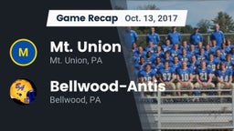 Recap: Mt. Union  vs. Bellwood-Antis  2017