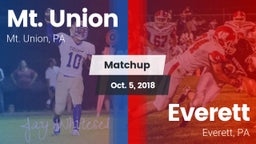 Matchup: Mt. Union vs. Everett  2018