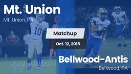 Matchup: Mt. Union vs. Bellwood-Antis  2018