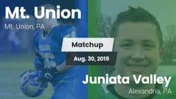 Matchup: Mt. Union vs. Juniata Valley  2019