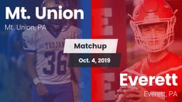 Matchup: Mt. Union vs. Everett  2019