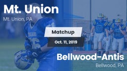 Matchup: Mt. Union vs. Bellwood-Antis  2019