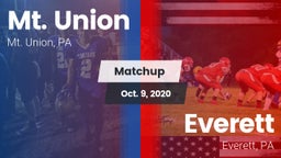 Matchup: Mt. Union vs. Everett  2020