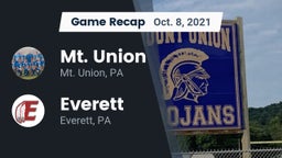 Recap: Mt. Union  vs. Everett  2021