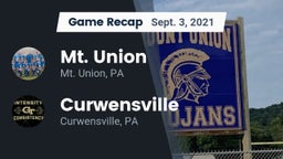 Recap: Mt. Union  vs. Curwensville  2021