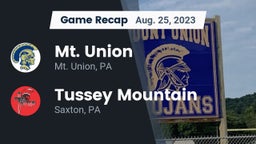 Recap: Mt. Union  vs. Tussey Mountain  2023