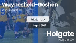 Matchup: Waynesfield-Goshen vs. Holgate  2017