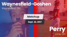 Matchup: Waynesfield-Goshen vs. Perry  2017