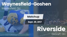 Matchup: Waynesfield-Goshen vs. Riverside  2017