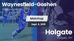 Matchup: Waynesfield-Goshen vs. Holgate  2019