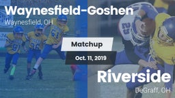 Matchup: Waynesfield-Goshen vs. Riverside  2019