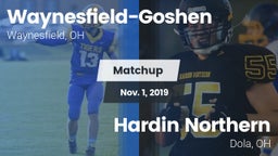 Matchup: Waynesfield-Goshen vs. Hardin Northern  2019