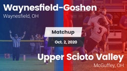 Matchup: Waynesfield-Goshen vs. Upper Scioto Valley  2020