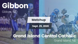 Matchup: Gibbon vs. Grand Island Central Catholic 2020