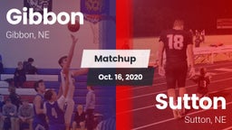 Matchup: Gibbon vs. Sutton  2020