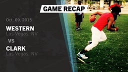 Recap: Western  vs. Clark  2015