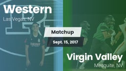 Matchup: Western vs. ****** Valley  2017