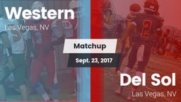 Matchup: Western vs. Del Sol  2017