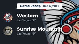 Recap: Western  vs. Sunrise Mountain  2017