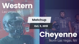 Matchup: Western vs. Cheyenne  2018