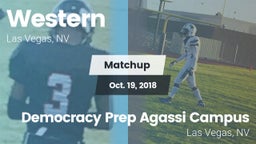 Matchup: Western vs.  Democracy Prep Agassi Campus 2018