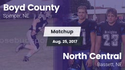 Matchup: Boyd County vs. North Central  2017