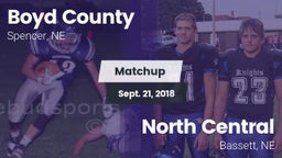 Matchup: Boyd County vs. North Central  2018