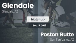 Matchup: Glendale vs. Poston Butte  2016