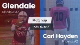 Matchup: Glendale vs. Carl Hayden  2017