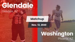 Matchup: Glendale vs. Washington  2020