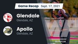 Recap: Glendale  vs. Apollo  2021