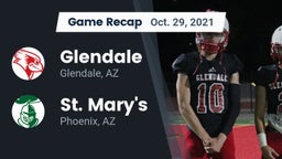 Recap: Glendale  vs. St. Mary's  2021