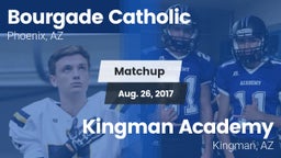 Matchup: Bourgade Catholic vs. Kingman Academy  2017