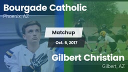 Matchup: Bourgade Catholic vs. Gilbert Christian  2017