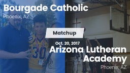 Matchup: Bourgade Catholic vs. Arizona Lutheran Academy  2017
