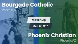 Matchup: Bourgade Catholic vs. Phoenix Christian  2017