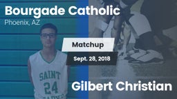 Matchup: Bourgade Catholic vs. Gilbert Christian 2018