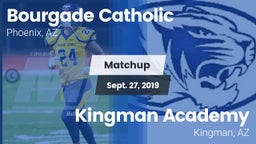 Matchup: Bourgade Catholic vs. Kingman Academy  2019