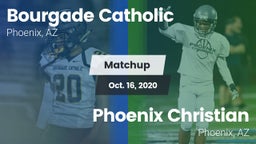Matchup: Bourgade Catholic vs. Phoenix Christian  2020