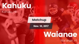 Matchup: Kahuku vs. Waianae  2017