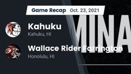 Recap: Kahuku  vs. Wallace Rider Farrington 2021