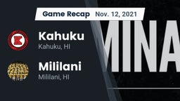 Recap: Kahuku  vs. Mililani  2021