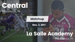 Matchup: Central vs. La Salle Academy 2017