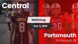 Matchup: Central vs. Portsmouth  2019