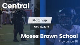 Matchup: Central vs. Moses Brown School 2019