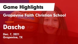 Grapevine Faith Christian School vs Dasche Game Highlights - Dec. 7, 2021