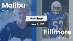 Matchup: Malibu  vs. Fillmore  2017